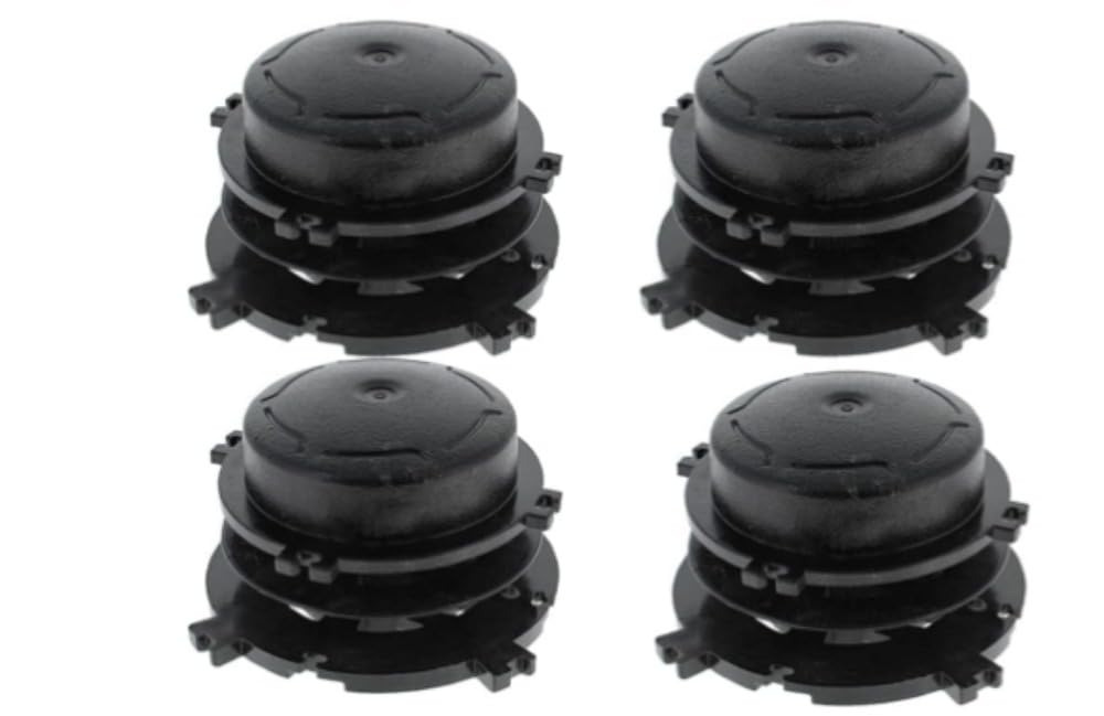 Bobina de cabezal de desbrozadora para S-tihl FS-AutoCut 36-2 46-2 56-2 cabezal de desbrozadora (4 piezas)