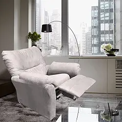 Poltrona Reclinavel Manu Bege Claro