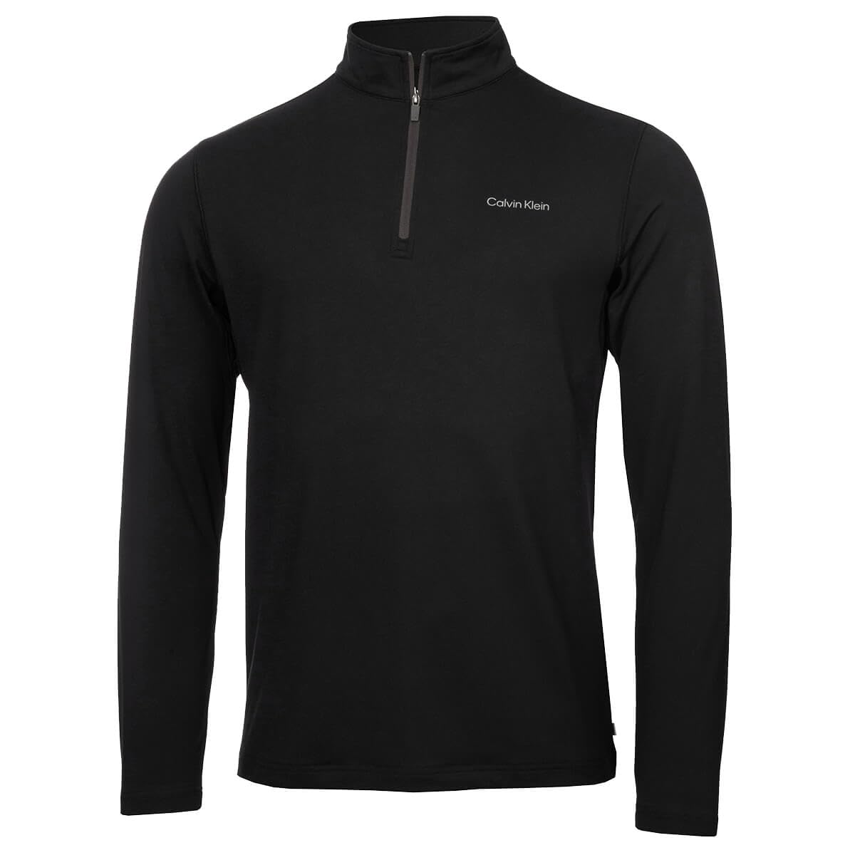 Calvin Klein Men's Black Newport Half Zip Sweater - M
