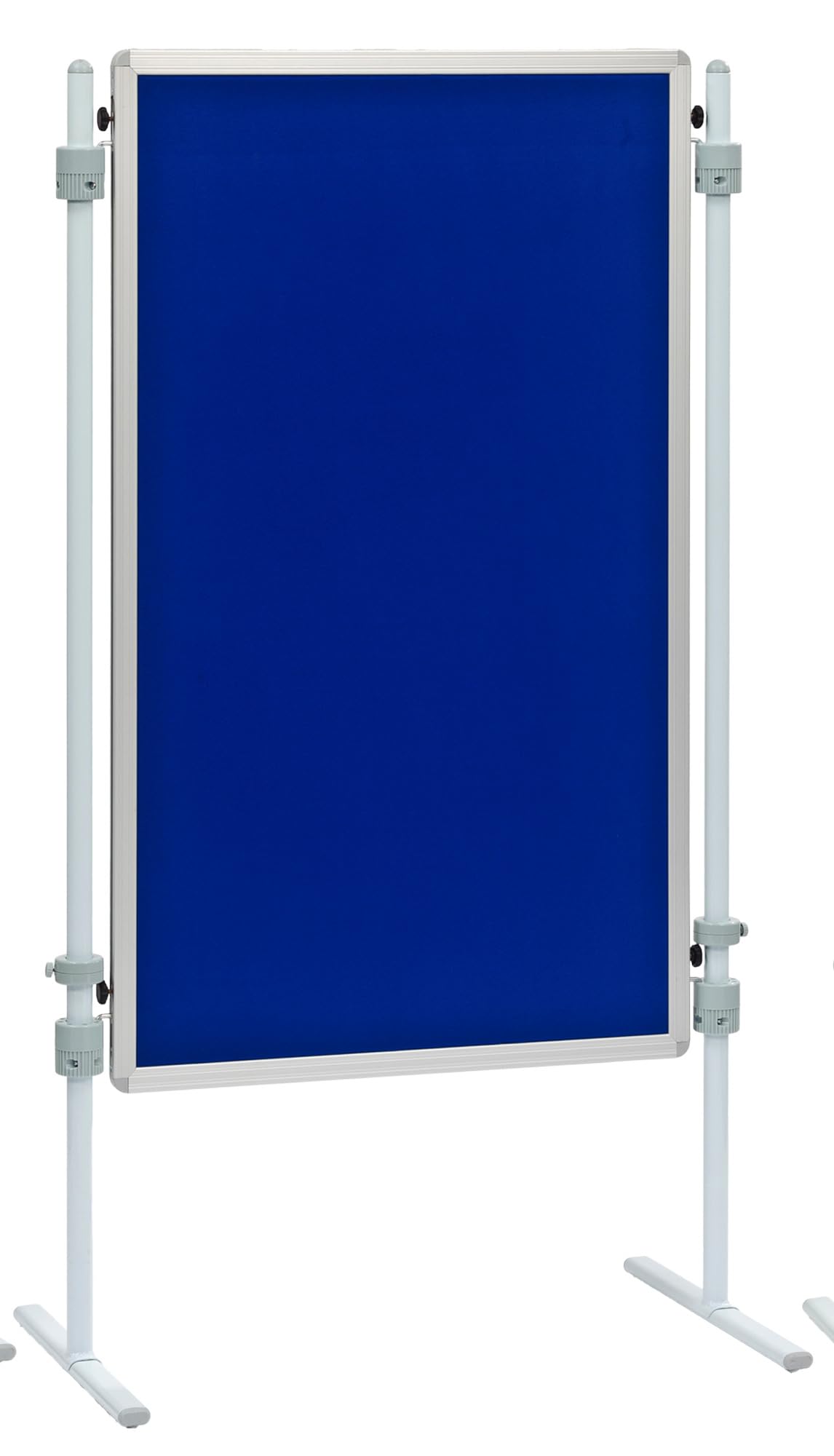 Betzold Stellwandtafel mit Stoffoberfläche – kleine Moderationstafel, Trennwand