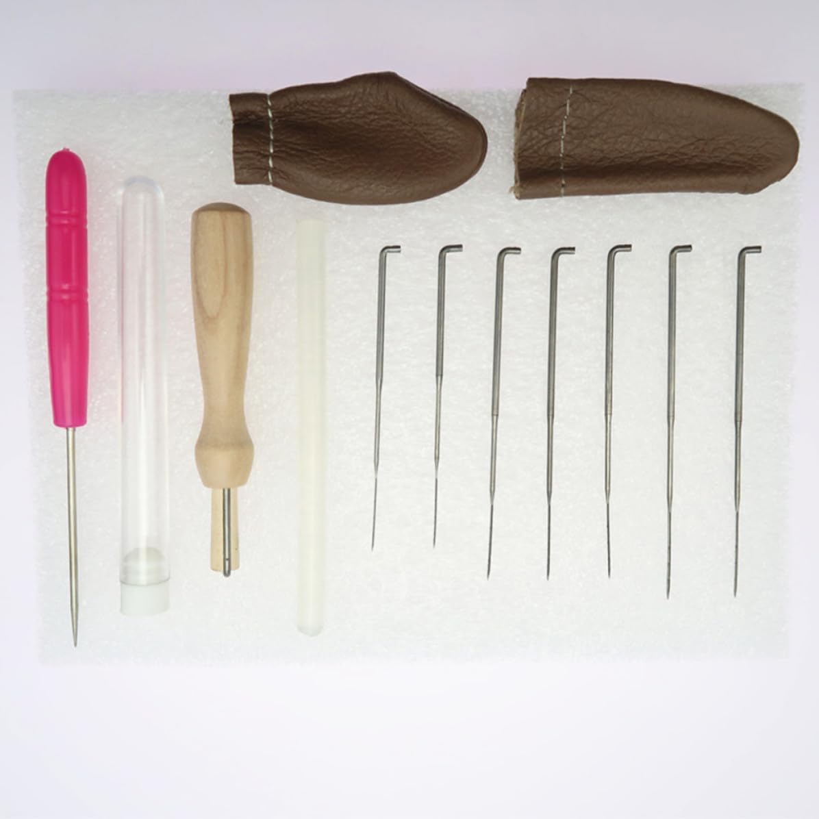 Zerodeko Needle Felting Tool Set 13pcs Wool Felt Kit for Beginners