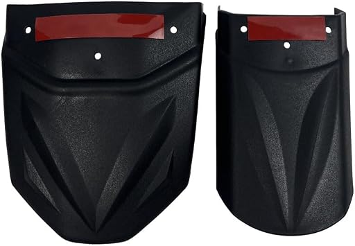 Compatible with 2017-2026 Versys-X 300 Versys X300 X 300 Front Rear Fender Mudguard Extender Splash Mud Guard Hugger Protector Extension Fender Motorcycles Accessories Front + Rear