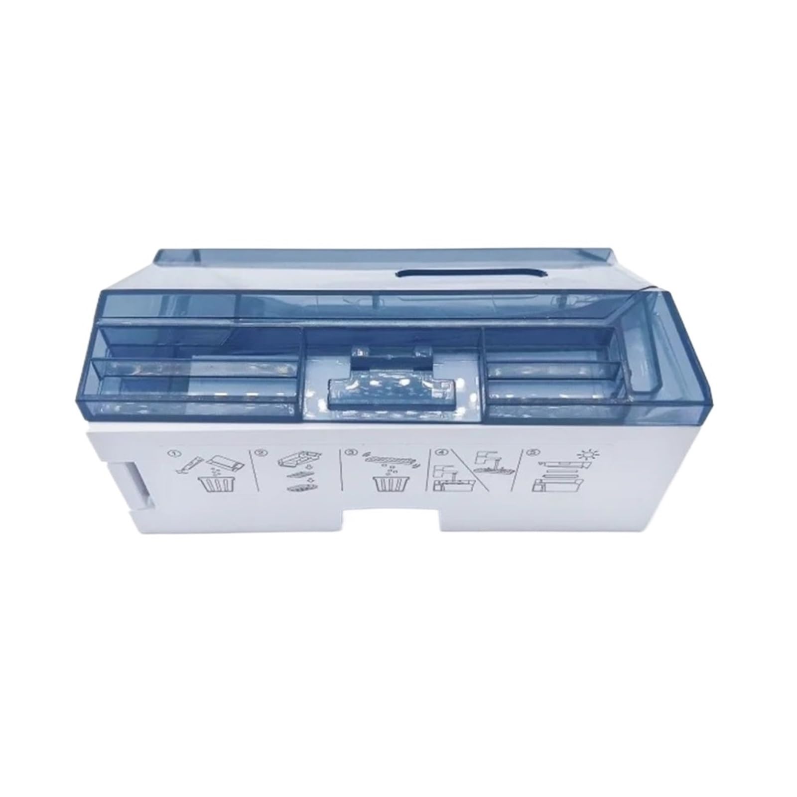 LMRXOFE Vacuum Cleaner Dust Box,Compatible For Deebot,X8 Pro Plus T80 Models Robot Dust Bin Spare Part Box Replament