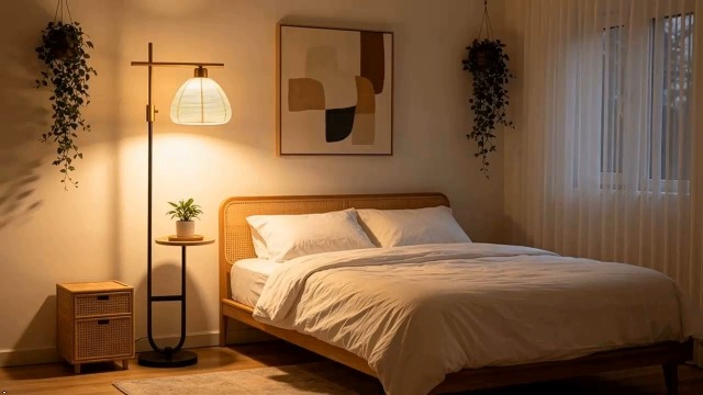 Image of Lightdot 66IN Gold&Black Dimmable Floor Lamps with Storage Table, Modern Standing Tall Lamp with Milky White Globe Lampshade, Cross-Shaped Lamp Head and U-Pole Base Style for Living Room /Bedroom