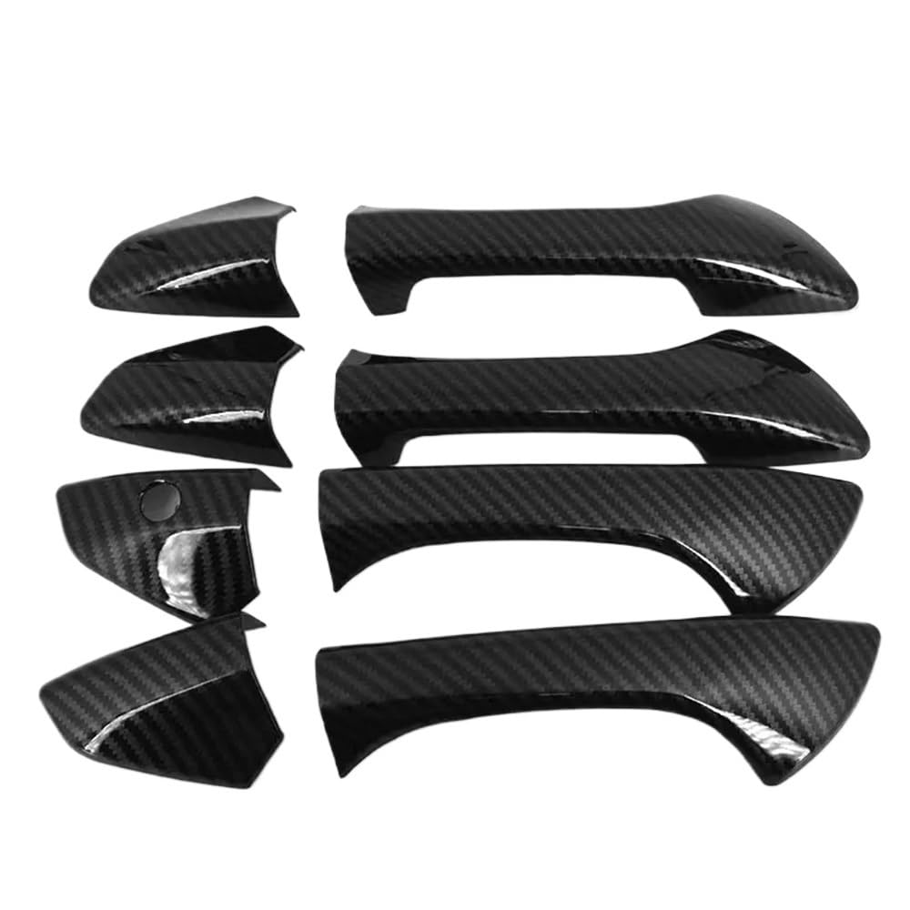 Mlhoghigd Carbon 0 Buttons Door Handle Car Side Door Handle Decor Cover Trim For Accord 2008 2009 2010 2011 2012 2013 Styling Accessories