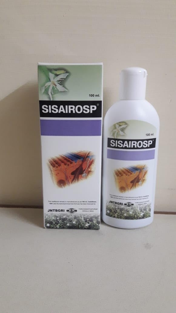 Sis-airosp 100 ml Herbal Supplement Ayurvedic Oil For Psoriasis