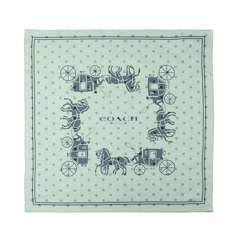 Coach womens Horse and Carriage Dot Printed Bandana3