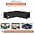 Oslimea Patio V-Shaped Sectional Sofa Cover 85" x 85" 600D Heavy-Duty Patio Furniture Cover Garden Couch Protector for Deck, Lawn and Backyard