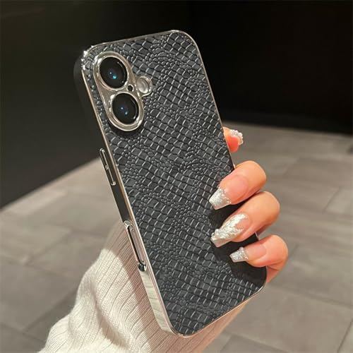 Coque iPhone 14 Pro noire souple et antichoc avec motif électrolytique élégant