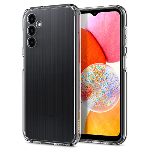 Spigen Custodia ultra ibrida compatibile con Samsung Galaxy A14 4G / LTE Crystal Clear