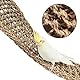 Vogel Seegrasmatte,Vogel Hängematte mit Haken Natürliches Seegras-Gewebenetz Reptil Hängematte Netzmatte für Nymphensittich Hamster Meerschweinchen Ratten,52 x 20 cm