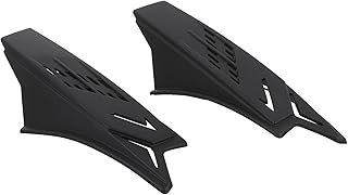 INOOMP 2 peças de capacete de equitação de buzina de motocicleta capacetes de corrida de carro capacetes decorativos buzinas de capacete de carro elétrico buzinas buzinas de plástico trompete decoração acessórios moda capacete de corrida