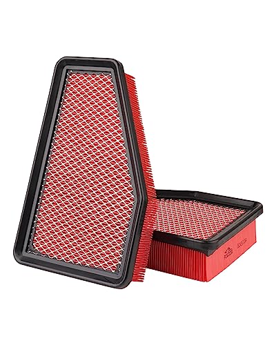 Image of 2-Pack Engine Air Filters for Jeep Cherokee 2.4L /3.2L 2023-2019 | (Not for Grand Cherokee),Replace#6824531AA, Engine Filter Replacement Car Accessories