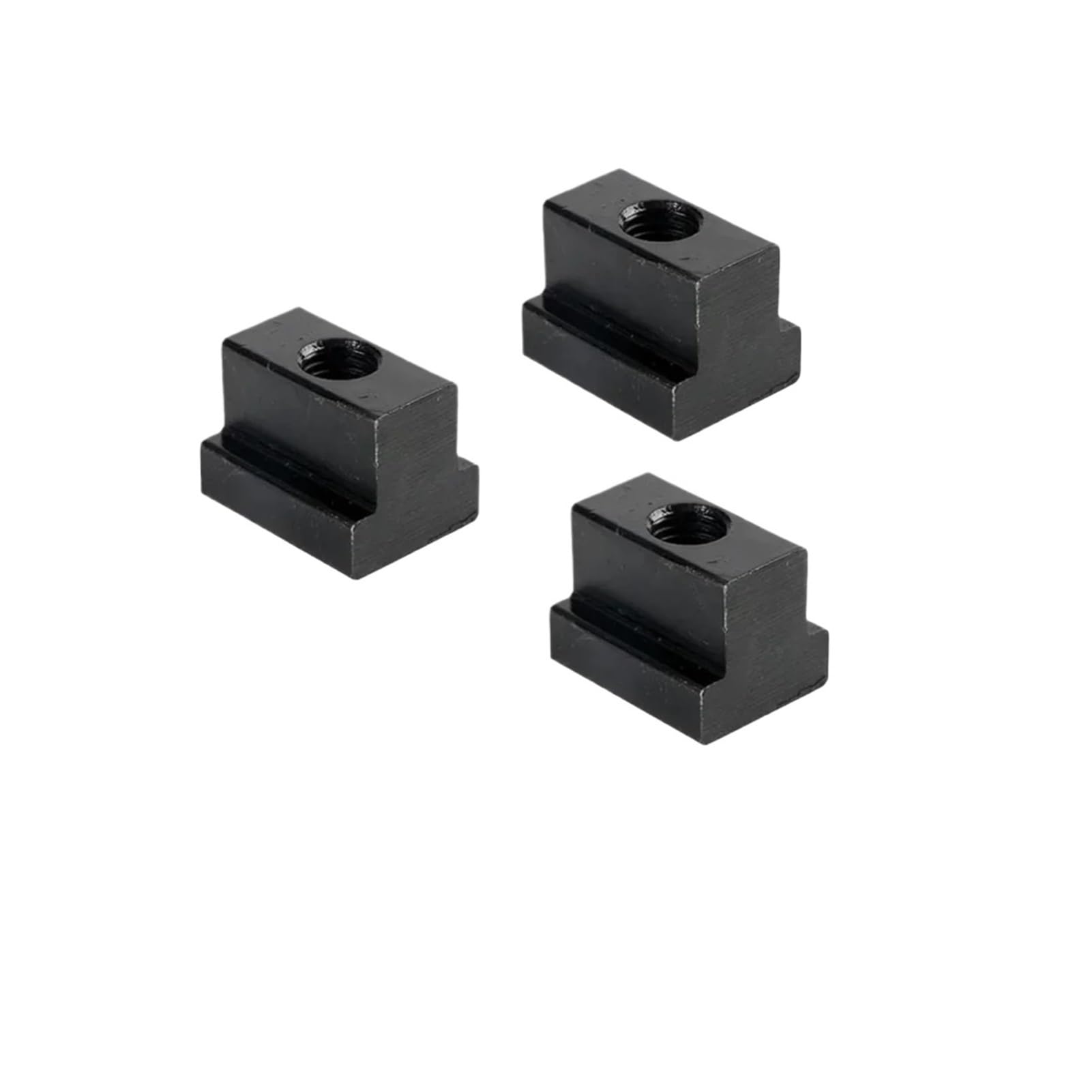 Tapped Through Slot T-nut M6 M8 M10 M12 M14 M16 M18 T-Slot Nut Block Slider Nuts Clamp Table Milling Machine(3pcs,M16 (larger))