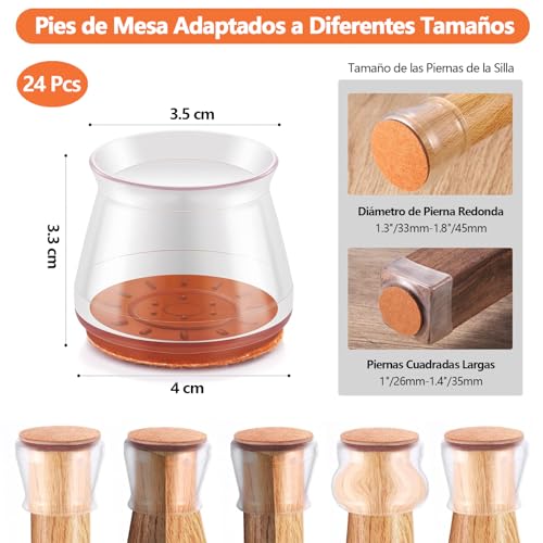Comparativas de Protectores de piso para patas de muebles los más recomendados. 11 Imagen adicional