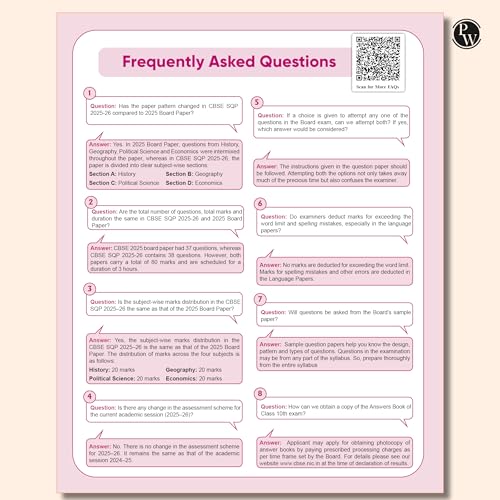 Image of PW CBSE Class 10 Sample Papers 2026 | Science, Maths, English, Social Science | 4-Book Combo | SQP