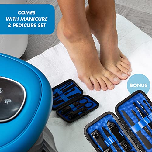 Reviews for FOOT CURE Foot Spa Bath Massager with Heat, Bubbles and