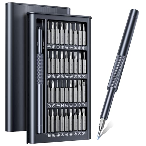 Wesdut 37-in-1 Mini Precision Screwdriver Set,Magnetic Trox Screw Driver Set with T2 T5 T6 T8, Small Repair Tool Kit for iPhone,Computer,Xbox,Watch, Laptop, Macbook,Ring Doorbell, Eyeglass, PS4,PS5