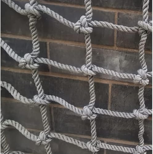 OYYMTE Rete da Arrampicata for carico, Rete da Arrampicata for Parco Giochi for la Decorazione della Recinzione della casa sull'albero del Giardino(2 * 4m(6.6 * 12.12ft))