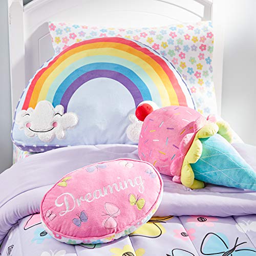 Ensemble doudou Sweet Butterfly ultra doux en microfibre de qualité supérieure violette - 8