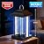 AVAXO Bug Zapper Outdoor, Dual Wavelength UV 50000H Lifespan & Dual LED Lamps, 1/2 Acre Coverage, 5 Zaps/Sec, 4200V Electric Mosquito Zapper, IPX4 Waterproof Fly Trap for Indoor Patio Backyard