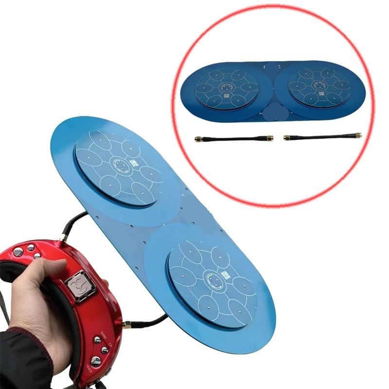 Antenne réceptrice Patch Triple Alimentation polarisée Circulaire