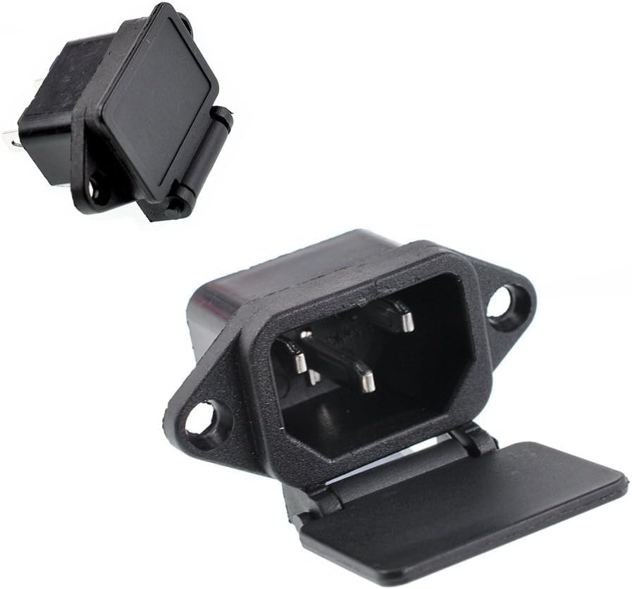 3 pin Power socket connector for power cable-image-30