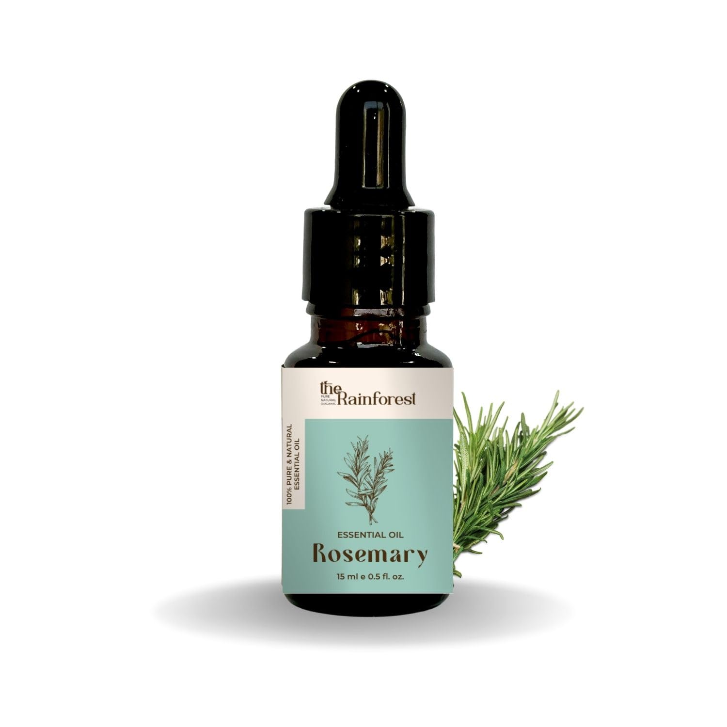Rosemary Essential Oil | 100% Pure & Natural | 15ml (Set of 2)