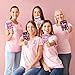 24 Pack Breast Cancer Awareness Accessories Notepads, Pink Ribbon Notebooks Inspirational Mini Pocket Notepads for Women Hope Strength Faith Courage Charity Event Party Favors Gifts Supplies,6 Designs