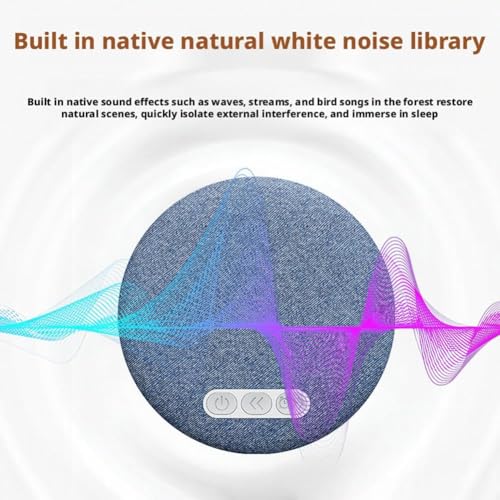 Image of P SEVEN Pillow Side Sleep Speaker Bluetooth Audio Device, Portable Wireless Flat Speaker with Fabric Finish, Rechargeable Multi Functional Music Speaker for Sleeping