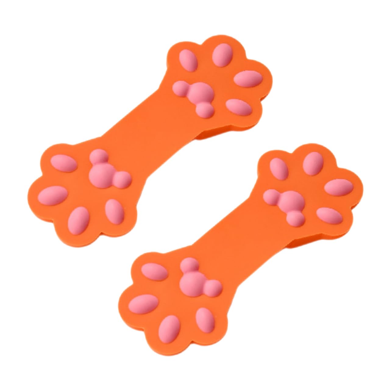 Alipis 8pièces Clips De Scellage Silicone Forme De Patte De Chat Pince à Snacks Et Alimentaires Pratique pour Conserver La Fraîcheur des Aliments