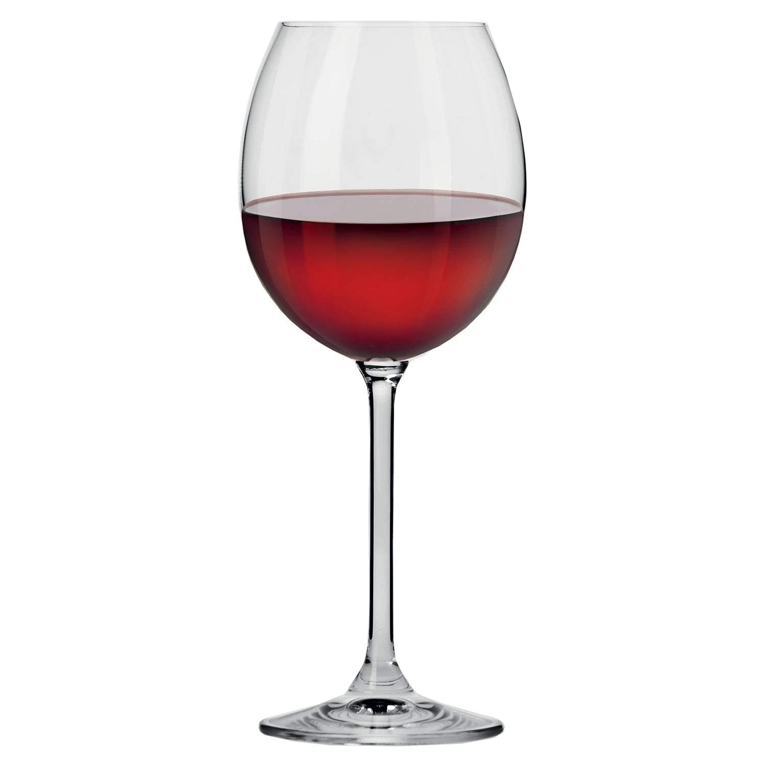 6 Calici Da Vino Rosso Krosno 500 Ml - Vetro Senza Piombo, Eleganti E Lavabili - Foto 4
