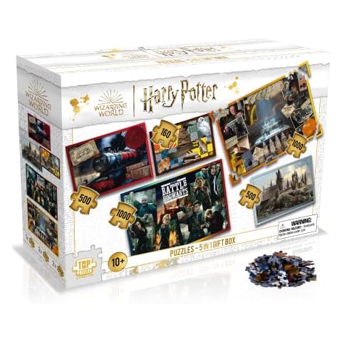 Harry Potter 5 in 1 Jigsaw Puzzle Gift Box Cover