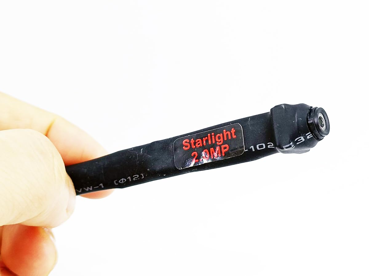CCTV 1080P HD 2MP Starlight Mini Spy Pinhole AHD Telecamera di Sicurezza con Angolo di Visione Largo a 130 Gradi da 1,8 mm per Sistema DVR 4-in-1 TVI/AHD/CVI/CVBS/960H
