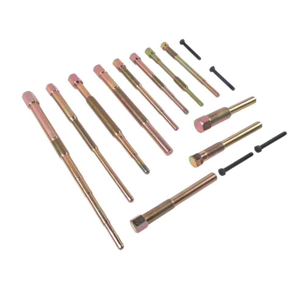 Set di Attrezzi per estrattore Frizione AP03 con 12 Modelli e Dimensioni per l'uso con Vari carrelli e Veicoli a Motore Piccolo, Inclusi i Modelli 19779-G1 TLS1101B1 TLS15544
