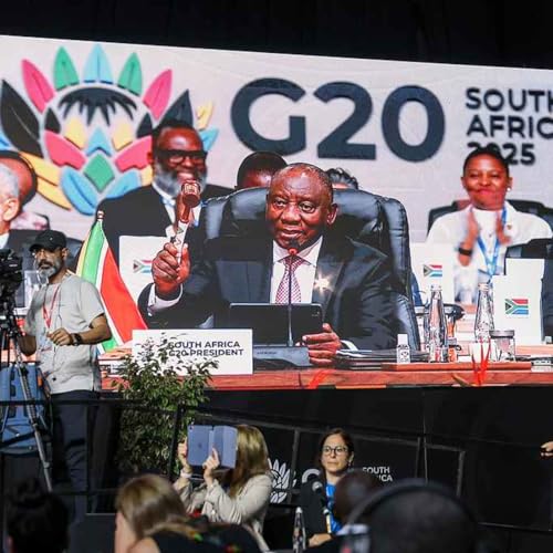 The first G20 in Africa Podcast Por  arte de portada