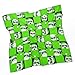 BSUYGET Christmas Green Black Checkerboard Santa Fashion Silk Scarf Soft Lightweight Headscarf Hair Wrap for Women