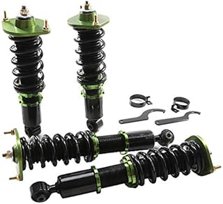 ECCPP Coilover Struts fit for Mazda Spring Shocks Assembly Adjustable Strut Shock Suspension Full Set Replacement fit for 1990-2005 for Mazda Miata