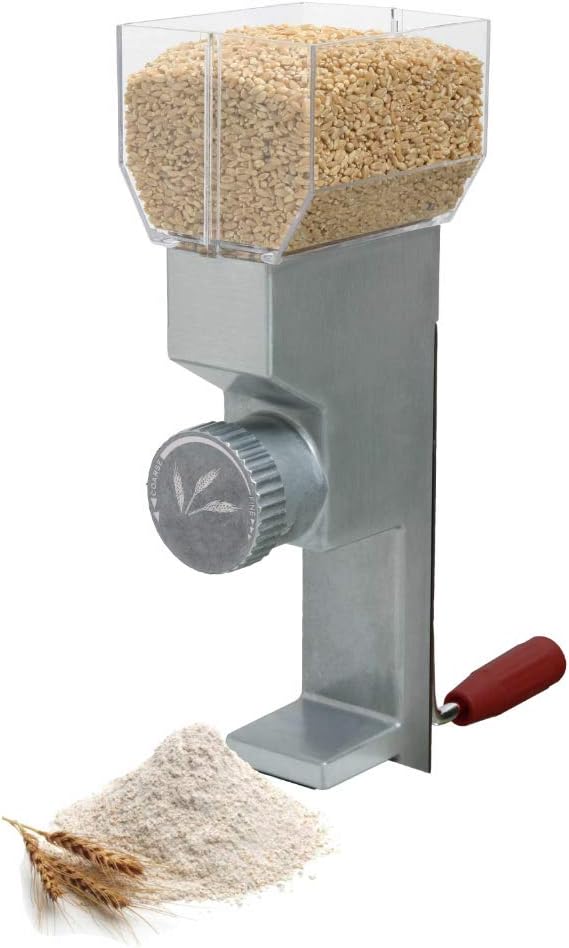 60% оƒƒ Dіѕсоunt Deluxe Grain Mill, small, Silver, VKP1024