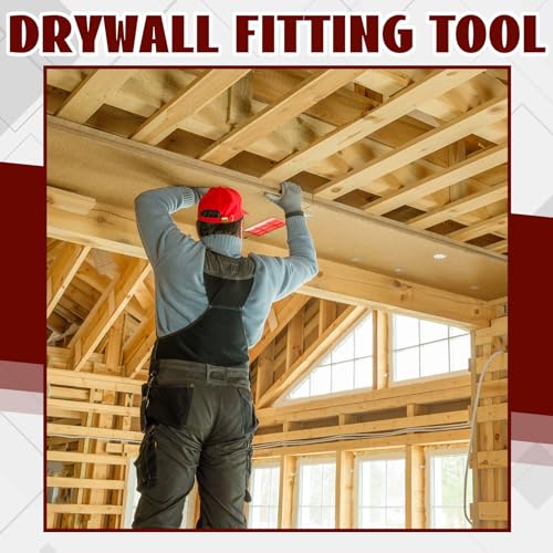 Landical 10 Pcs Drywall Fitting Tool Supports the Board in Place While Installing Drywall Holder for Simple Operation Labor Saving and Easy - Thumbnail 6
