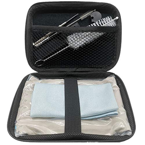 Zby Clarinet Cleaning Kit, Saxophone Cleaning Kit With Case Maintenance And Care Kit For Bass Alto Tenor Flute Sax And Other Woodwind Instruments #TOP1
