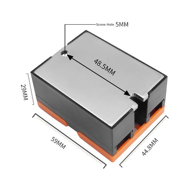 Solid State Relay DC to AC DC to DC AC to AC 10A 25A 40A 60A 80A 100A 120A Without Cover GSR1-1 1Pcs(DC to DC,120A)