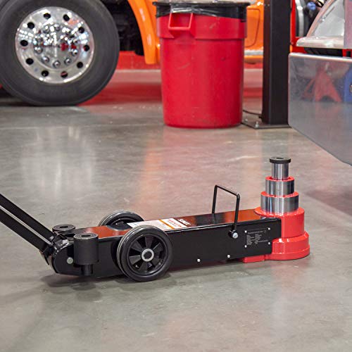 Image of Sunex 55 /33 /16.5 Ton Air /Hydraulic Steel Truck Jack