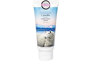 Alpine Silk New Zealand Organic Lanolin, Keratin, and Collagen Hand and Nail Creme