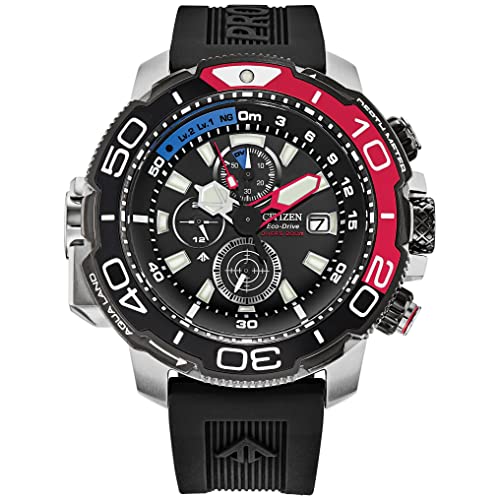 Citizen BJ2167-03E Men's Promaster Black Rubber Strap Dive Watch