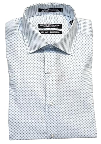 Forsyth of Canada Non-Iron Modern Fit Long Sleeve Stretch Dress Shirt