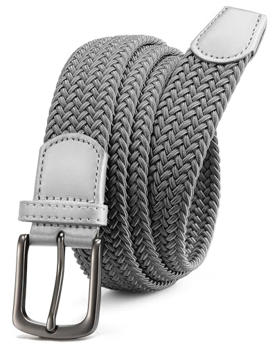 Image of CHAOREN Mens Belt - Braided Stretch Golf Belt for Men 1 3 /8 inch- Gift for Golf Pants Casual Shorts Jeans