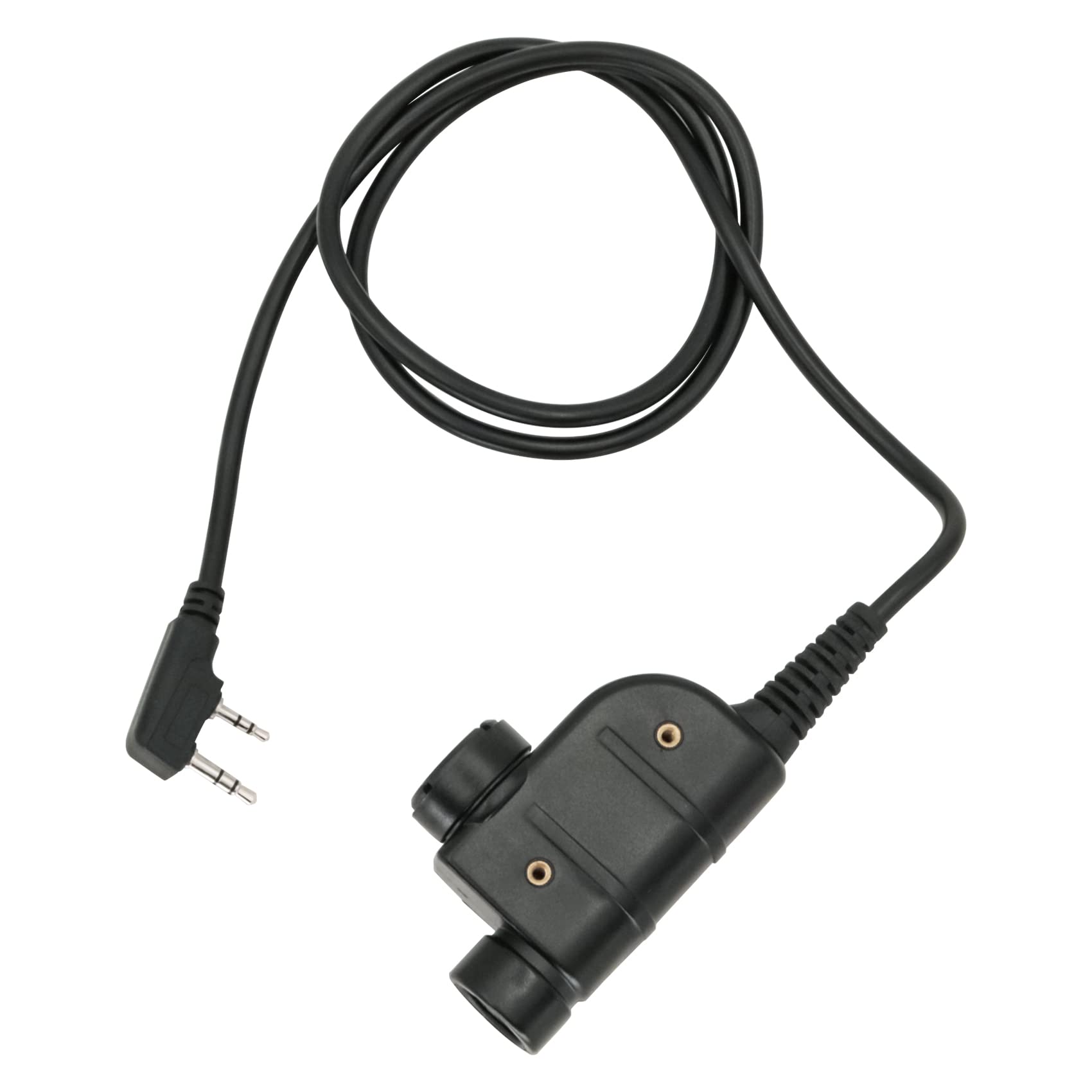 U94 PTT 2pin，Push to Talk for UV5R etc. with Civilian Version，Airsoft Tactical Headset(SY)