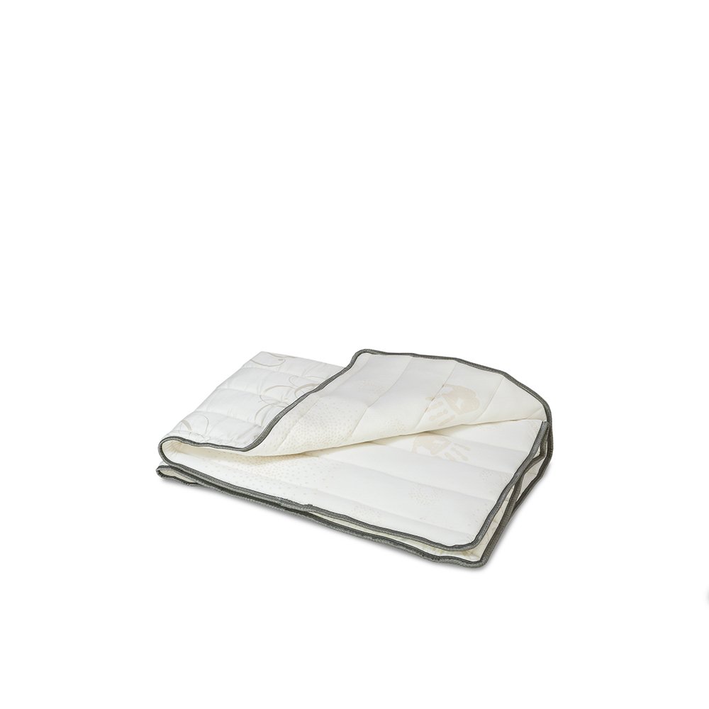 El Almacen del Colchon - Topper 3cm, de viscoelastica, Modelo Sun, 105 x 190 x 3cm, Máxima Adaptabilidad - Todas Las Medidas, Beis