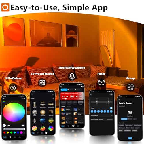Image of Sunset Lamp Projector with Remote Control, Multiple Colors LED APP Control Sunset Light Three Control Methods Night Light for Room Decor /Christmas Gift /Photography /Party /Bedroom Decor